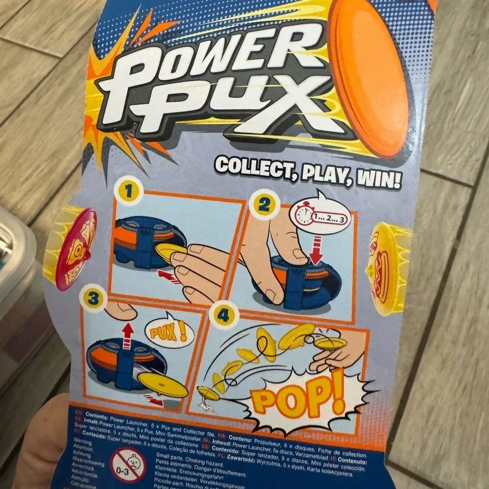 5/$25 NWT Power Pack Toy - Blue, Orange, Purple